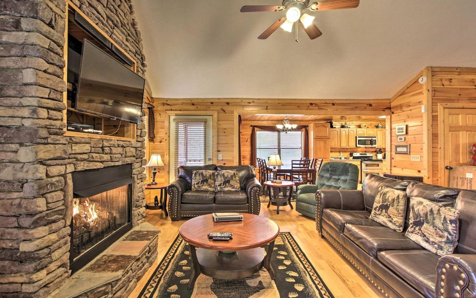 Gatlinburg Mountain Heaven Retreat Villa ภายนอก รูปภาพ